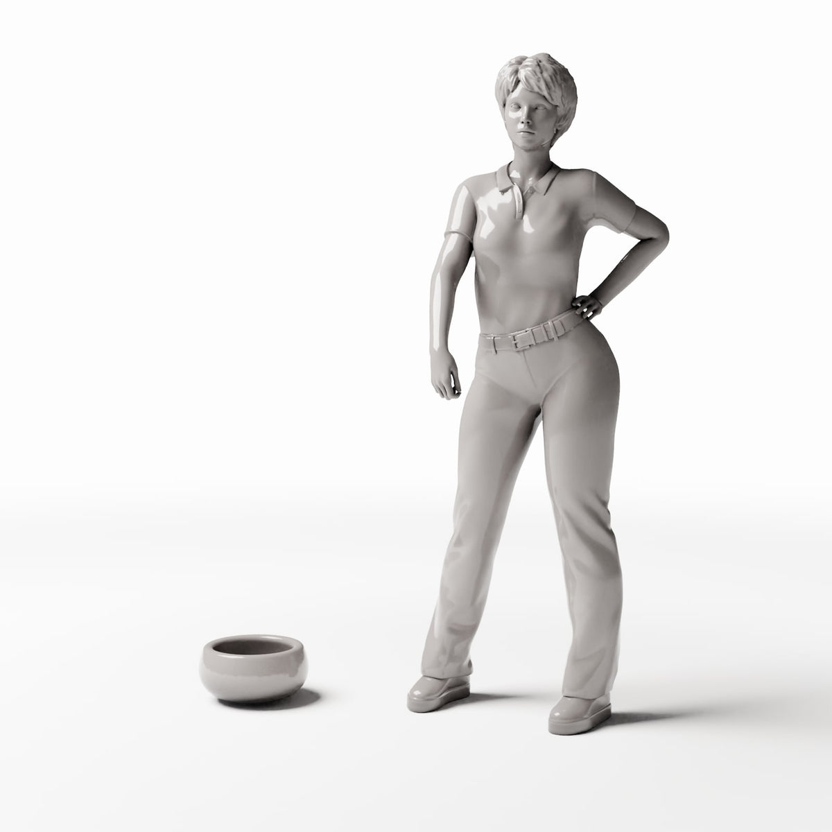 MyPortal Studios set 31, model 102: vedle lidské figurky v měřítku 1:35