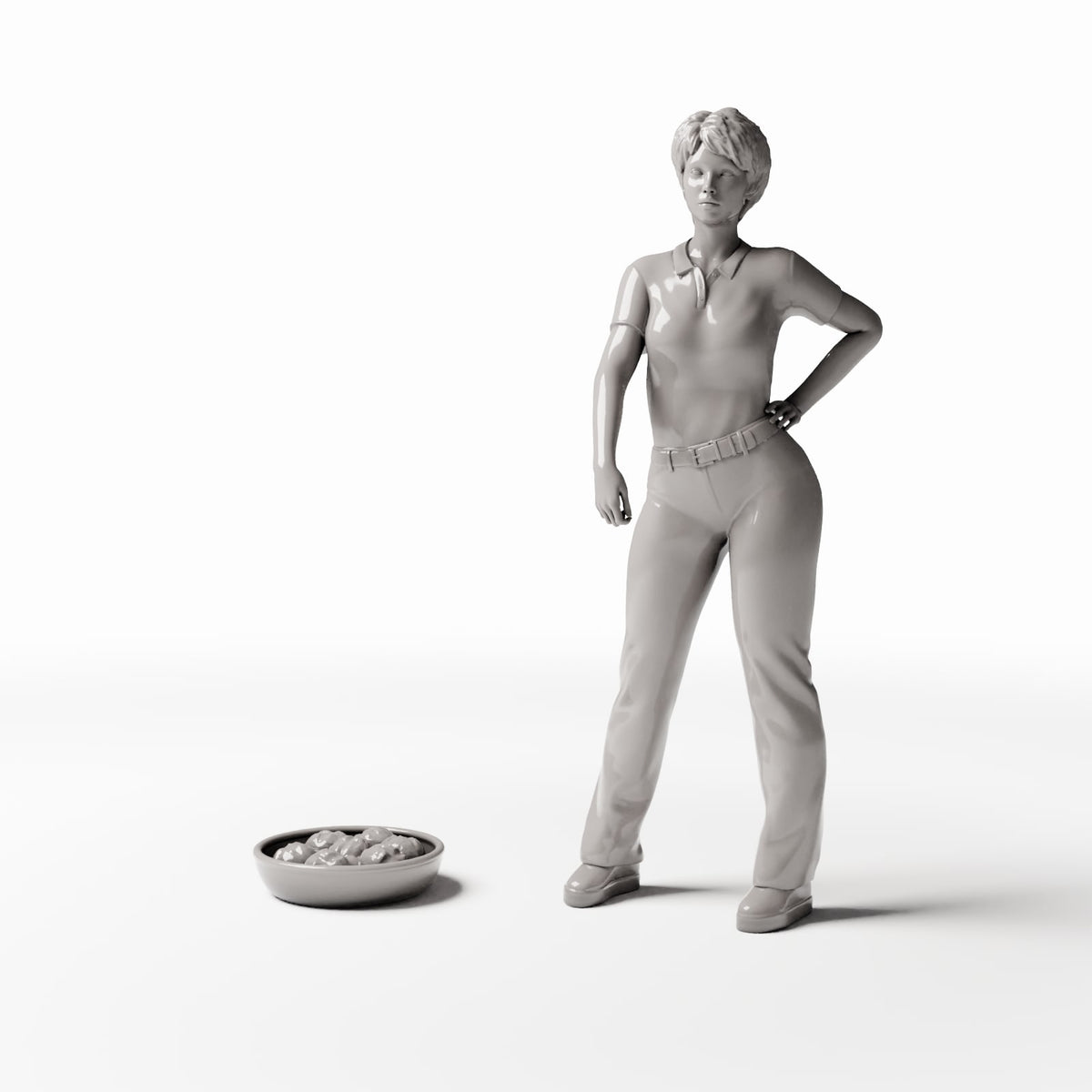 MyPortal Studios set 31, model 105: vedle lidské figurky v měřítku 1:35