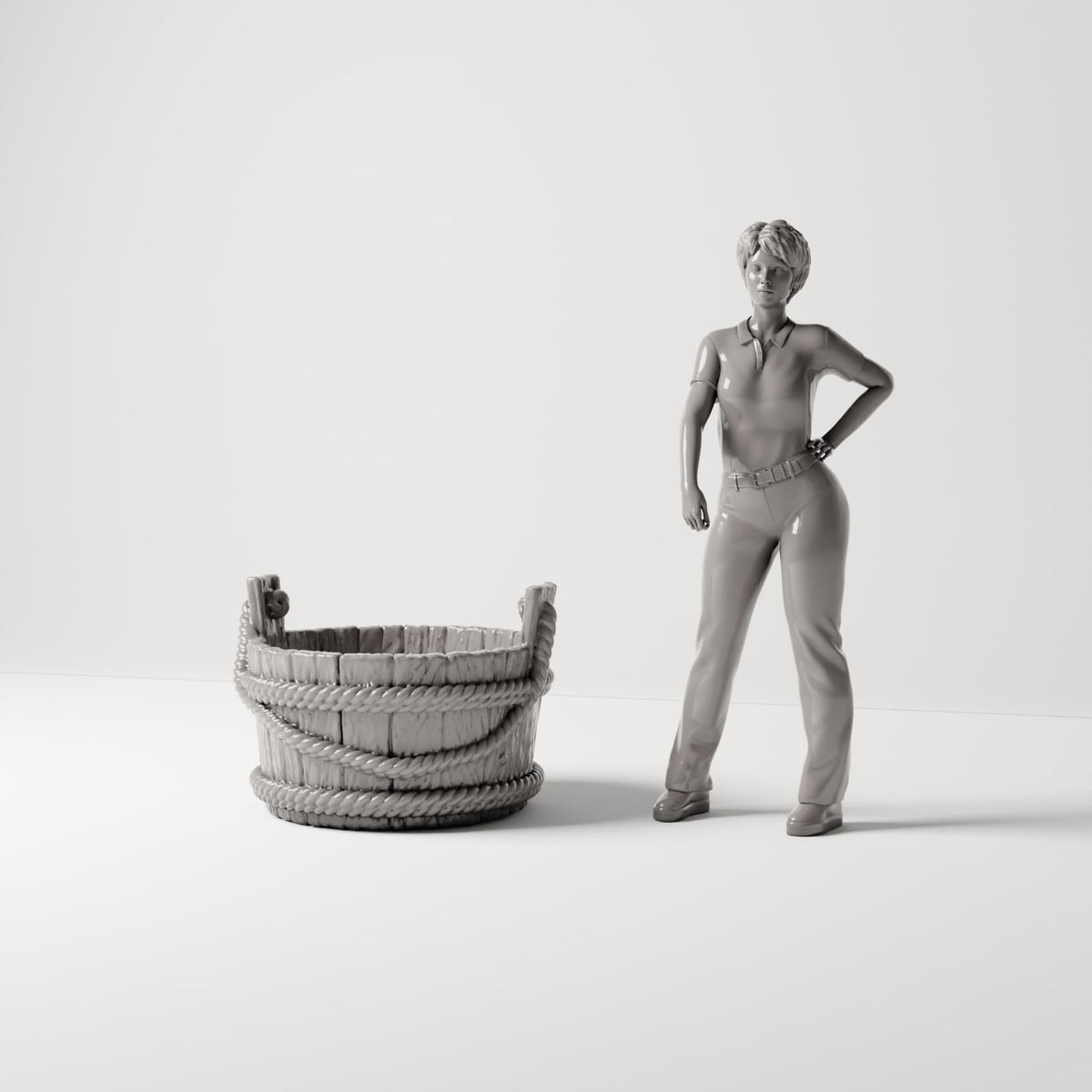 MyPortal Studios set 36, model 231: vedle lidské figurky v měřítku 1:35