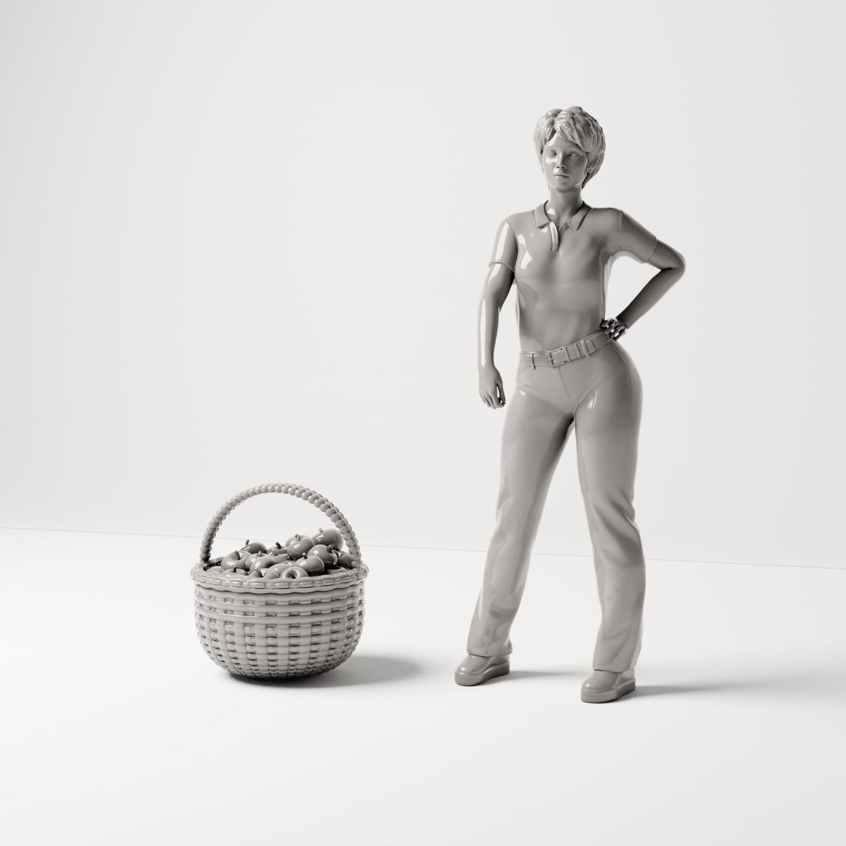 MyPortal Studios set 38, model 191: δίπλα σε ανθρώπινη φιγούρα σε κλίμακα 1:35