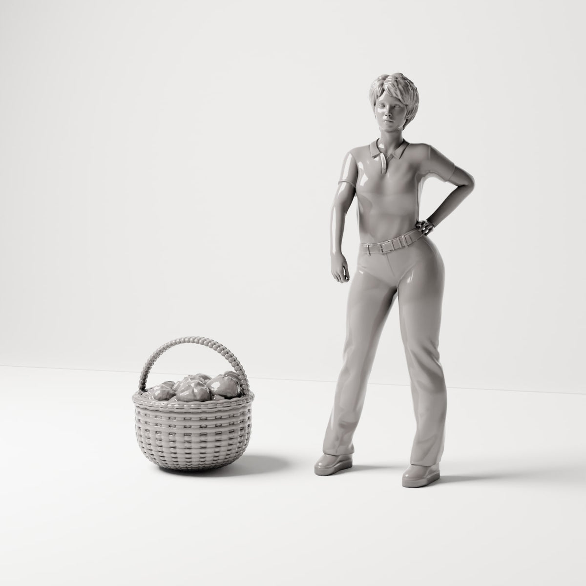 MyPortal Studios set 38, model 192: δίπλα σε ανθρώπινη φιγούρα σε κλίμακα 1:35