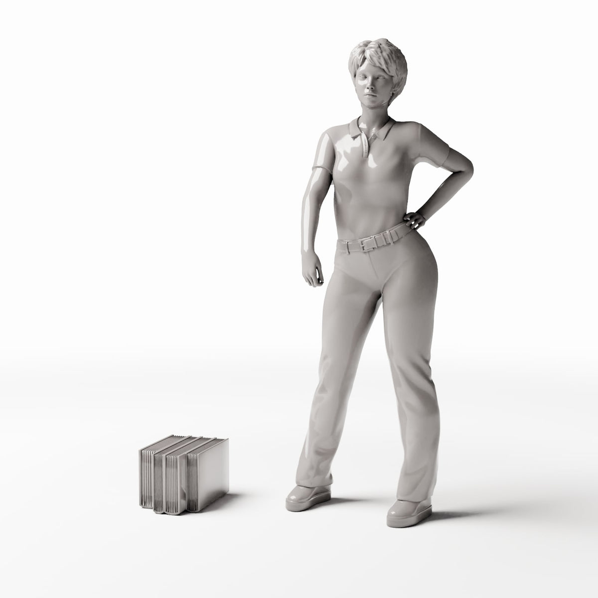 MyPortal Studios set 41, model 82: vedle lidské figurky v měřítku 1:35