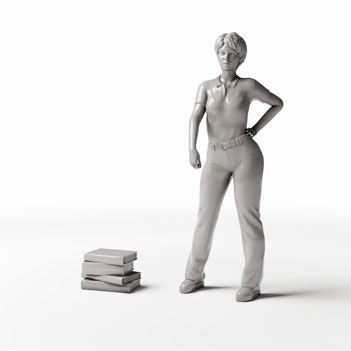 MyPortal Studios set 41, model 83: vedle lidské figurky v měřítku 1:35