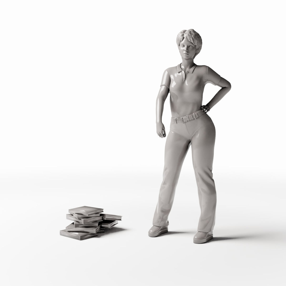 MyPortal Studios set 41, model 85: vedle lidské figurky v měřítku 1:35