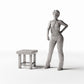 MyPortal Studios set 43, model 1491: vedle lidské figurky v měřítku 1:35