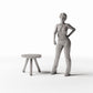 MyPortal Studios set 43, model 1498: vedle lidské figurky v měřítku 1:35