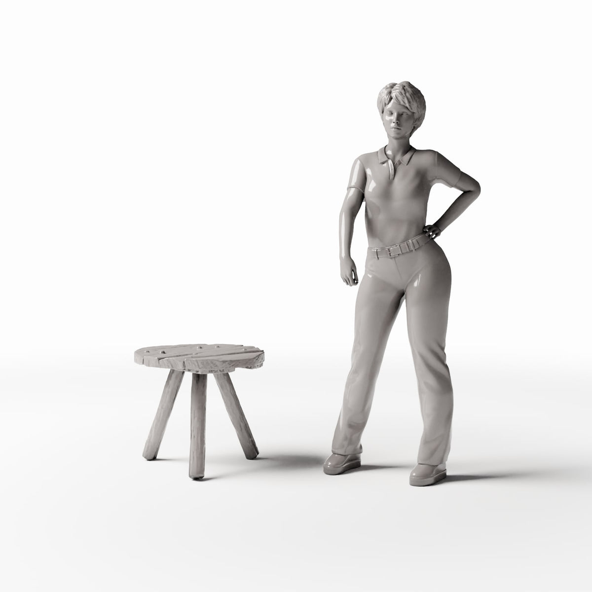 MyPortal Studios set 43, model 1498: vedle lidské figurky v měřítku 1:35
