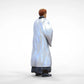 Produktfoto Diorama und Modellbau Miniatur Figur: Geistlicher: Pfarrer / Priester in Messe