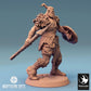 Imagem do produto Tabletop 28mm Lord of the Print (LotP) 0: Miniatura de Tabletop: Orc Spearman com escudo redondo, Guerreiro Orc, Guerreiro Tribal, Portador de Escudo (24_04_K2)