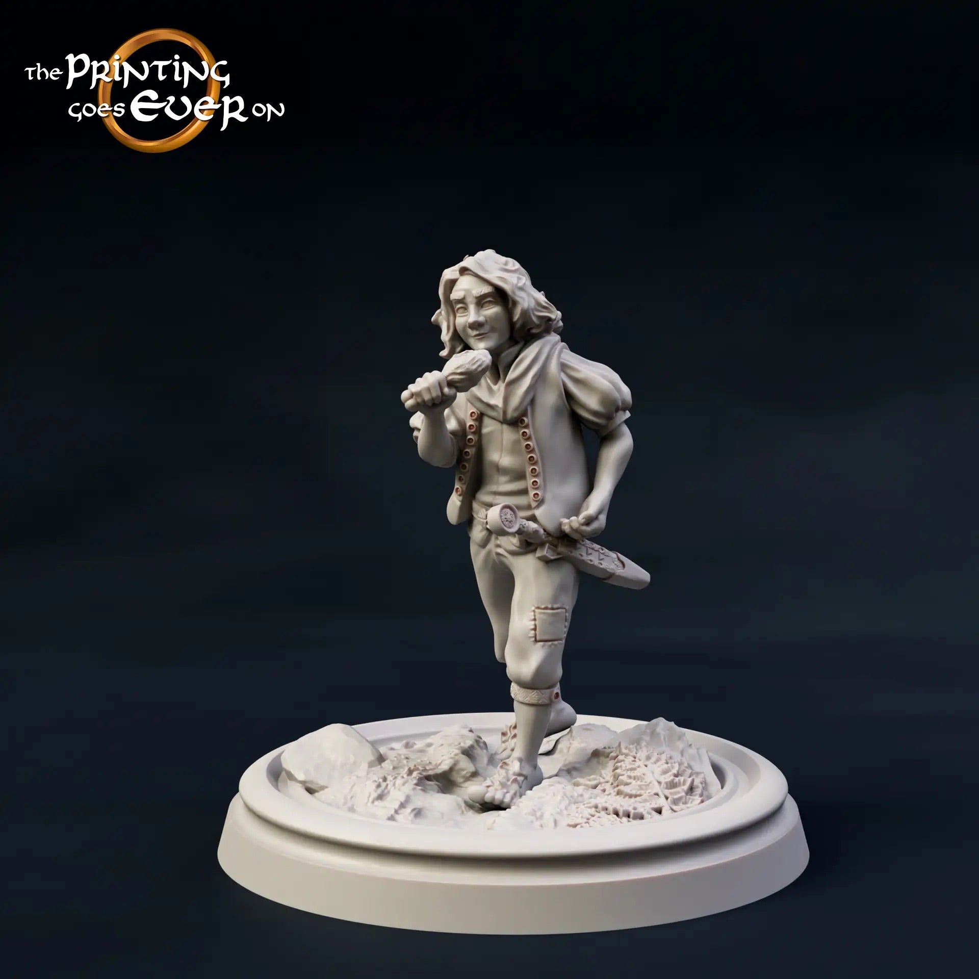 Φωτογραφία προϊόντος Tabletop 28mm The Printing Goes Ever On (TPGEO) 0: 9 Ήρωες σε περιπλανώμενη στάση: Σύντροφοι από ανθρώπους, ξωτικά, νάνους και χόμπιτ - Περιπλανώμενοι