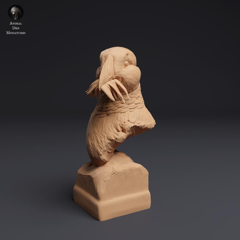 Produktfoto 2: Meeresvogel Tierfigur: Atlantischer Papageitaucher - Büste (25_04_06)