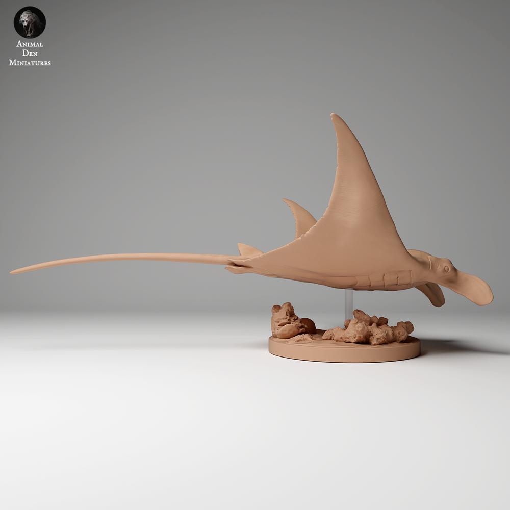 Produktfoto Tierfigur Animal Den Miniatures 0: Ozean Tierfigur: Riffmanta (24_06_01)
