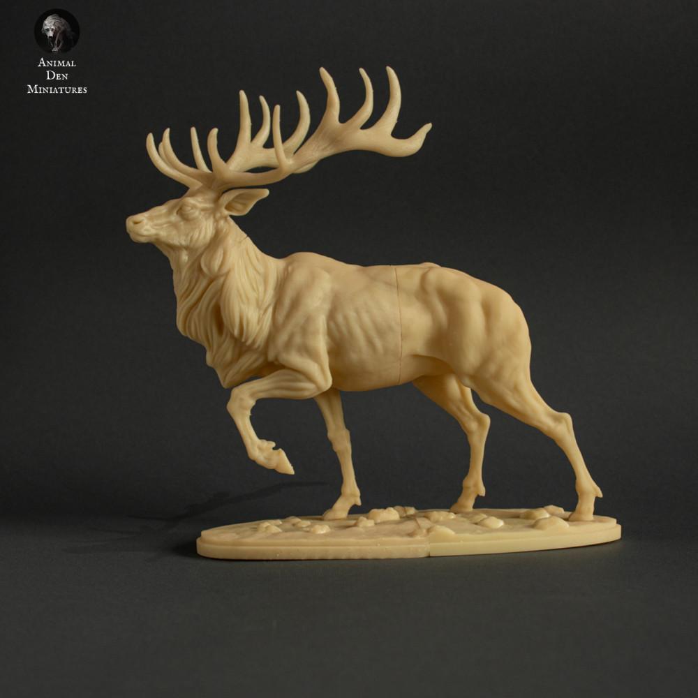 Produktfoto Tierfigur Animal Den Miniatures 2: Wildtier Tierfigur: Wapiti-Hirsch (22_02_02)