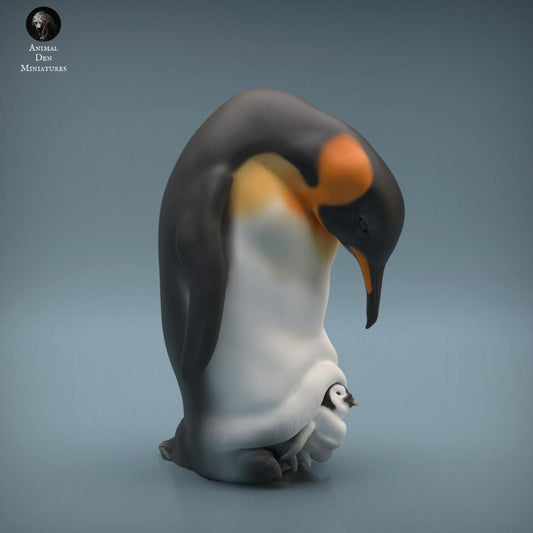 Φωτογραφία προϊόντος ζωικής φιγούρας Animal Den Miniatures 0: Πολική ζωική φιγούρα: Αυτοκρατορικός πιγκουίνος (22_04_01)