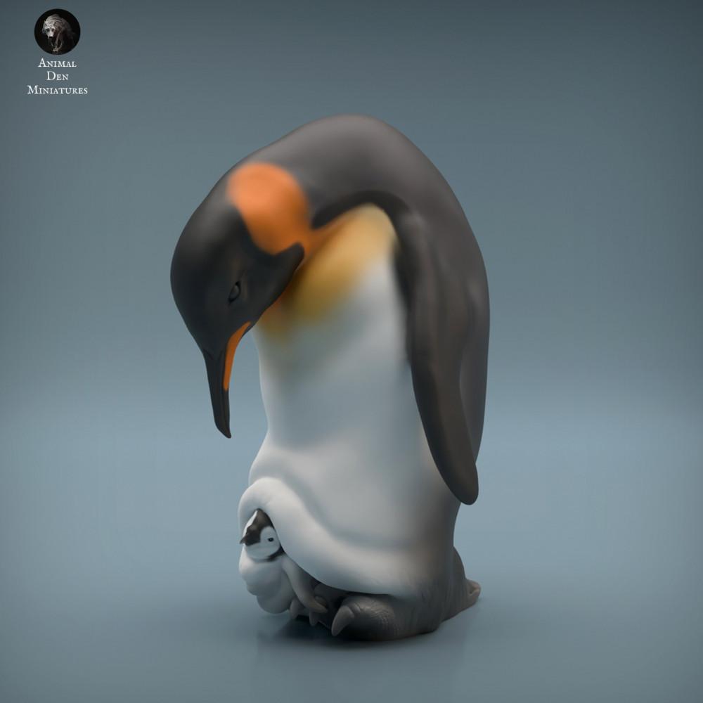 Produktfoto Tierfigur Animal Den Miniatures 1: Polar Tierfigur: Kaiserpinguin (22_04_01)