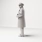 Produktfoto 1: Historische Diorama Figur: Schiffskapitän am Kai mit Fernglas (sc17)