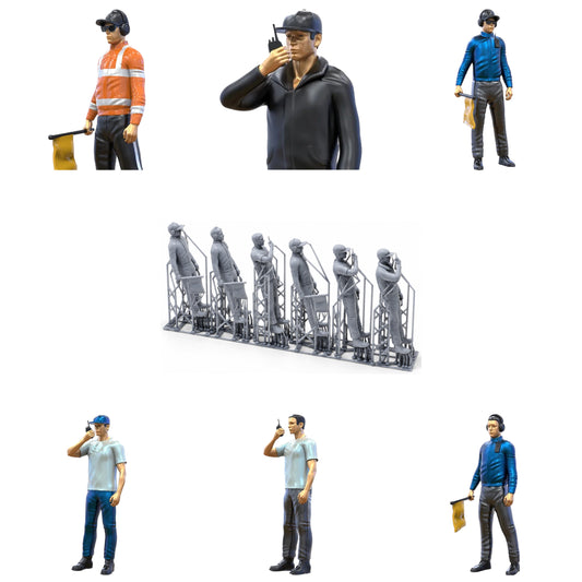 Zdjęcie produktu Diorama i modelarstwo miniatura figura: Zestaw sędziów, 6 figur