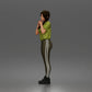 Diorama Modellbau Produktfoto 4: Stehende Figur: Frau mit geflochtenem Haar, T-Shirt, Leggings & Sneakers (a194)
