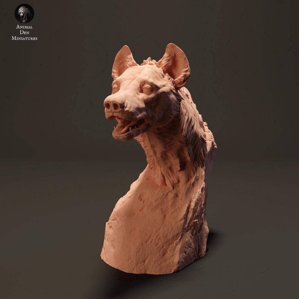 Produktfoto Tierfigur Animal Den Miniatures 1: Wildtier Tierfigur: Tüpfelhyäne - Büste (23_08_14)