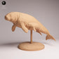 Produktfoto Tabletop 28mm Lord of the Print (LotP) 2: Meeressaeuger Tierfigur: Stellers Seekuh - mit Kalb (26_04_06)