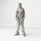Stehende Figur: Mann mit Kapuzenjacke & T-Shirt (Ref. Nr. 510) - Studioansicht 2