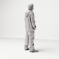 Stehende Figur: Mann mit Kapuzenjacke & T-Shirt (Ref. Nr. 510) - Studioansicht 5