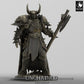 Produktfoto Tabletop 28mm Lord of the Print (LotP) 0: Tabletop Miniatur: Dunkler Paladin, verfluchter Kriegsherr, Höllenritter mit Zweihand-Morgenstern (24_05_F2)