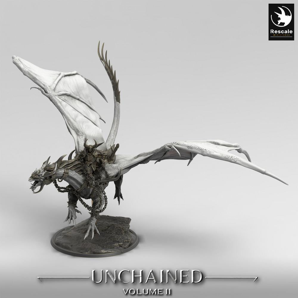 Produktfoto Tabletop 28mm Lord of the Print (LotP) 0: Tabletop Miniatur: Fliegender Kriegdrache - War Dragon, Sturmdrache, Ketten-Drache, dämonische Drachenbestie (24_05_J2)