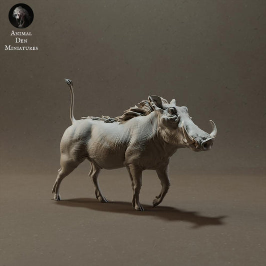 Produktfoto Tierfigur Animal Den Miniatures 0: Wildtier Tierfigur: Warzenschwein (23_03_09)