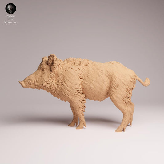 Produktfoto Tabletop 28mm Lord of the Print (LotP) 0: Wildtier Tierfigur: Wildschwein (26_07_08)