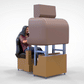Produktfoto Diorama und Modellbau Miniatur Figur: Frau am Spielautomat