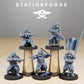 Produktfoto 28mm Tabletop Minis Stationforge: Command Force