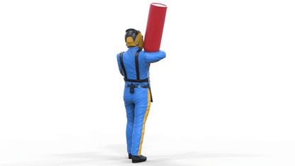Produktfoto Diorama und Modellbau Miniatur Figur: Pit Crew Benzinkanister