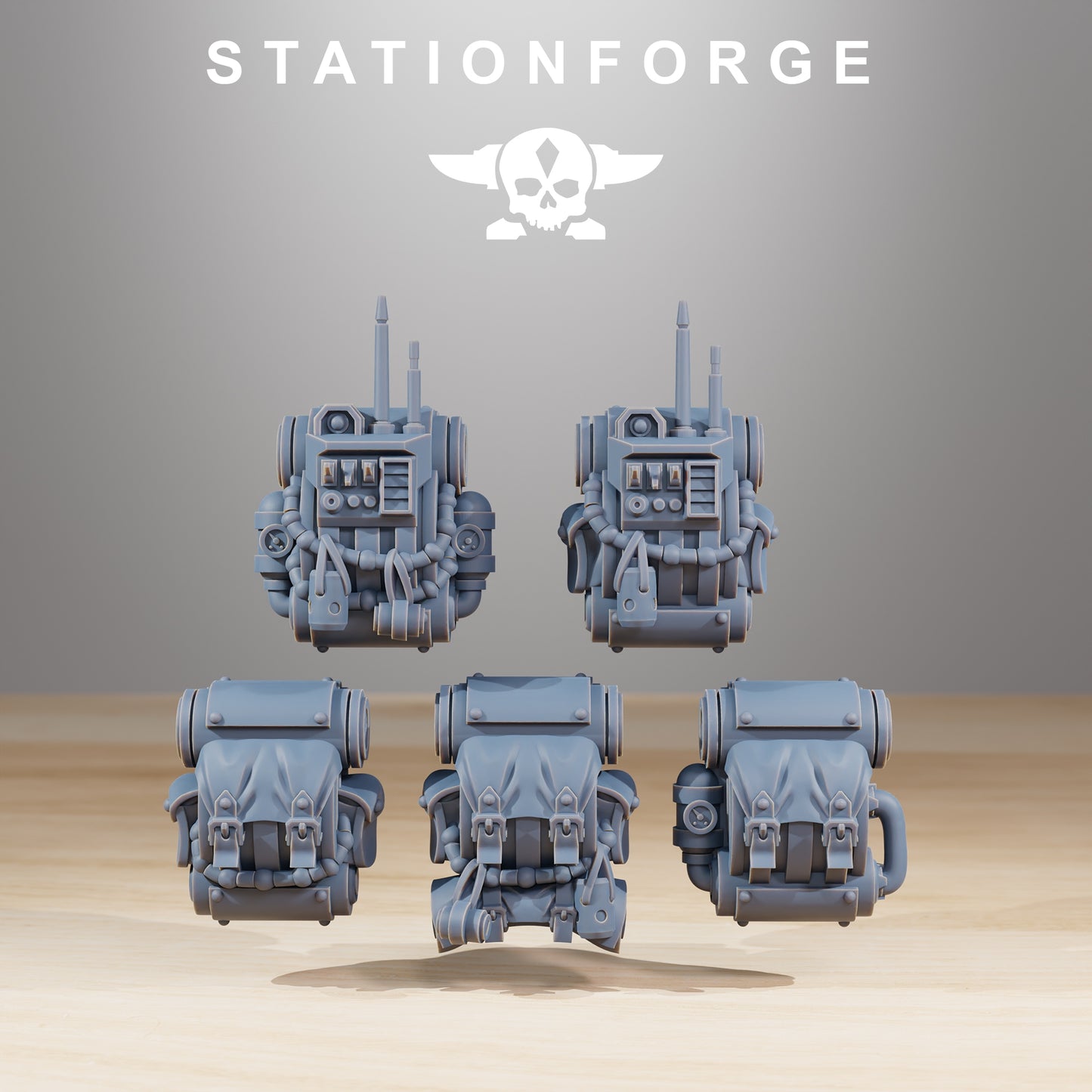 Produktfoto 28mm Tabletop Minis Stationforge: Rangers Builder Kit