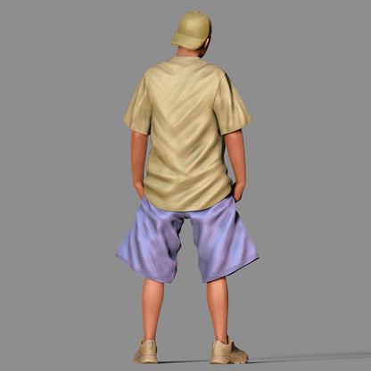 Produktfoto Diorama und Modellbau Miniatur Figur: Homie | Gangster | Hip Hopper 5