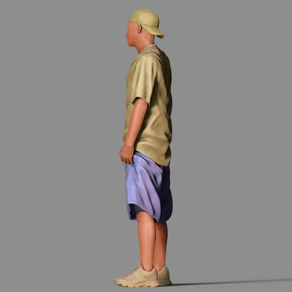Produktfoto Diorama und Modellbau Miniatur Figur: Homie | Gangster | Hip Hopper 5